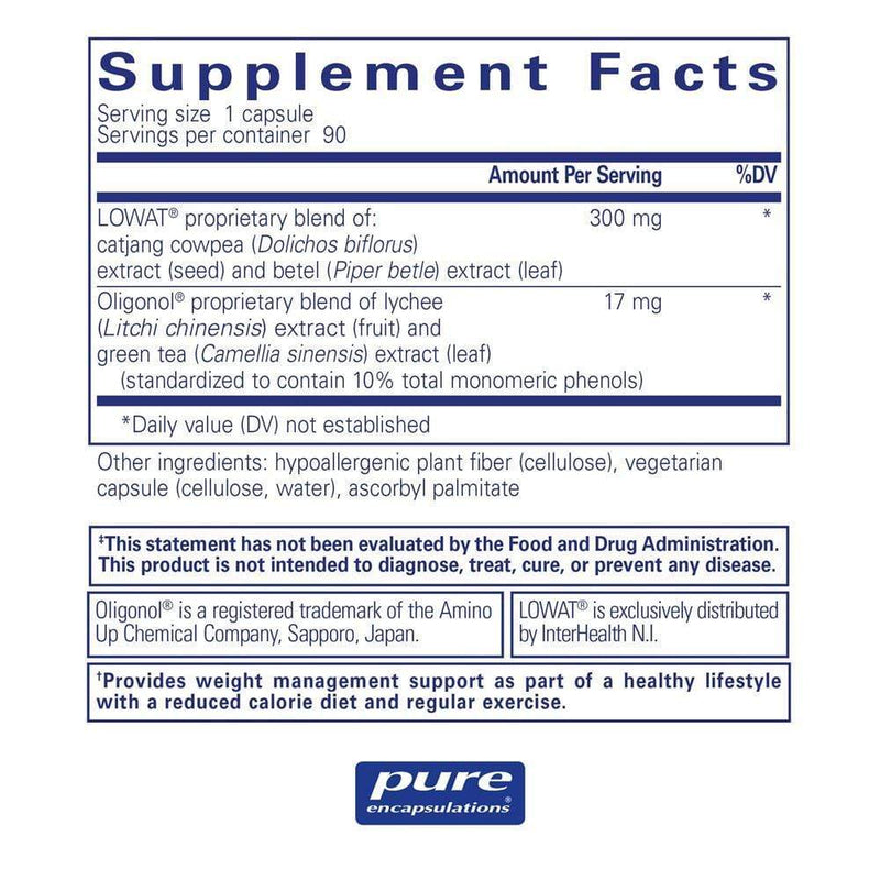 Pure Encapsulations AdipoLean II -- 90 Capsules