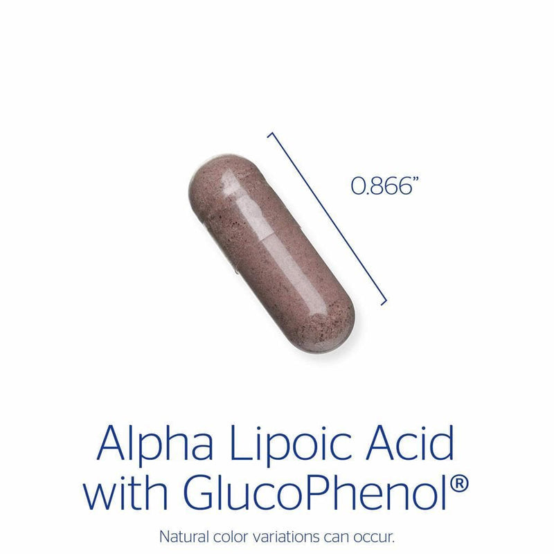 Pure Encapsulations Alpha Lipoic Acid with GlucoPhenol -- 120 Capsules