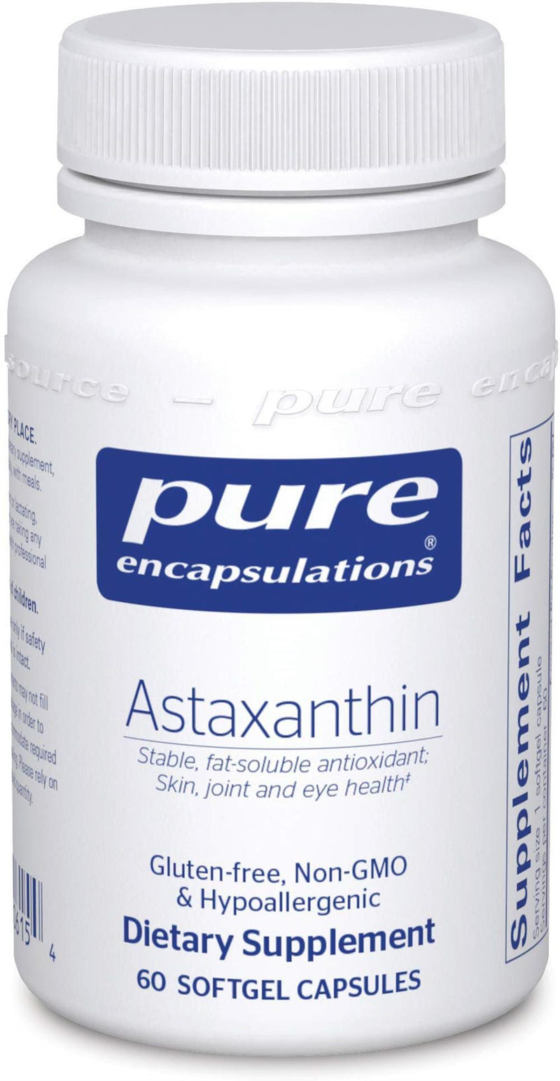 Pure Encapsulations Astaxanthin -- 60 Softgels