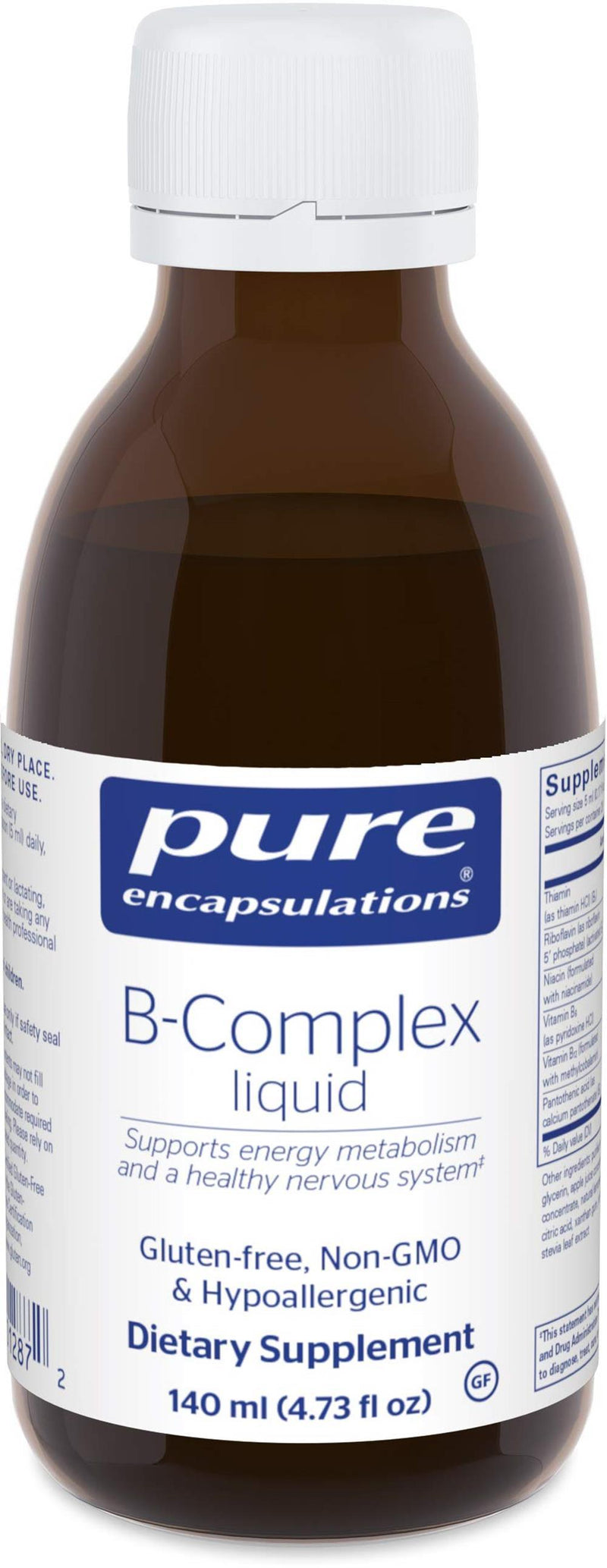 Pure Encapsulations B-Complex Liquid -- 4.73 fl oz