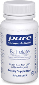 Pure Encapsulations B12 Folate -- 60 Capsules
