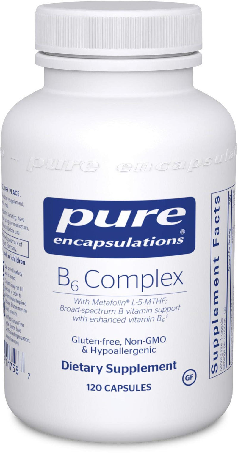 Pure Encapsulations B6 Complex -- 60 Capsules 120 capsules