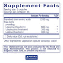 Pure Encapsulations BCAA -- 90 Capsules