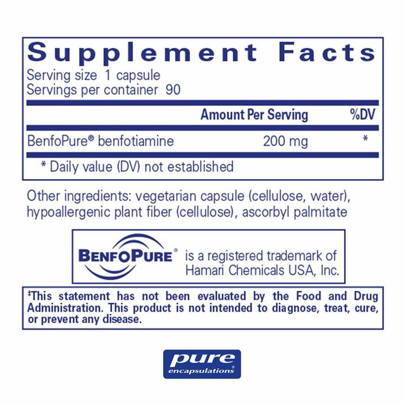 Pure Encapsulations BenfoMax -- 90 Capsules