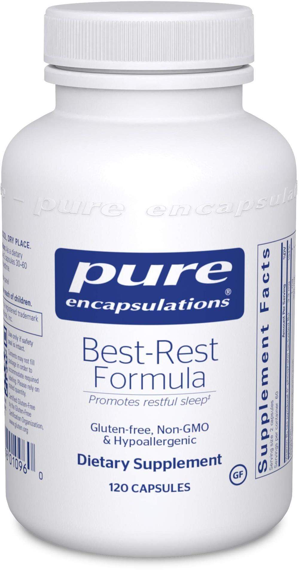 Pure Encapsulations Best-Rest Formula -- 60 Capsules 120 capsules