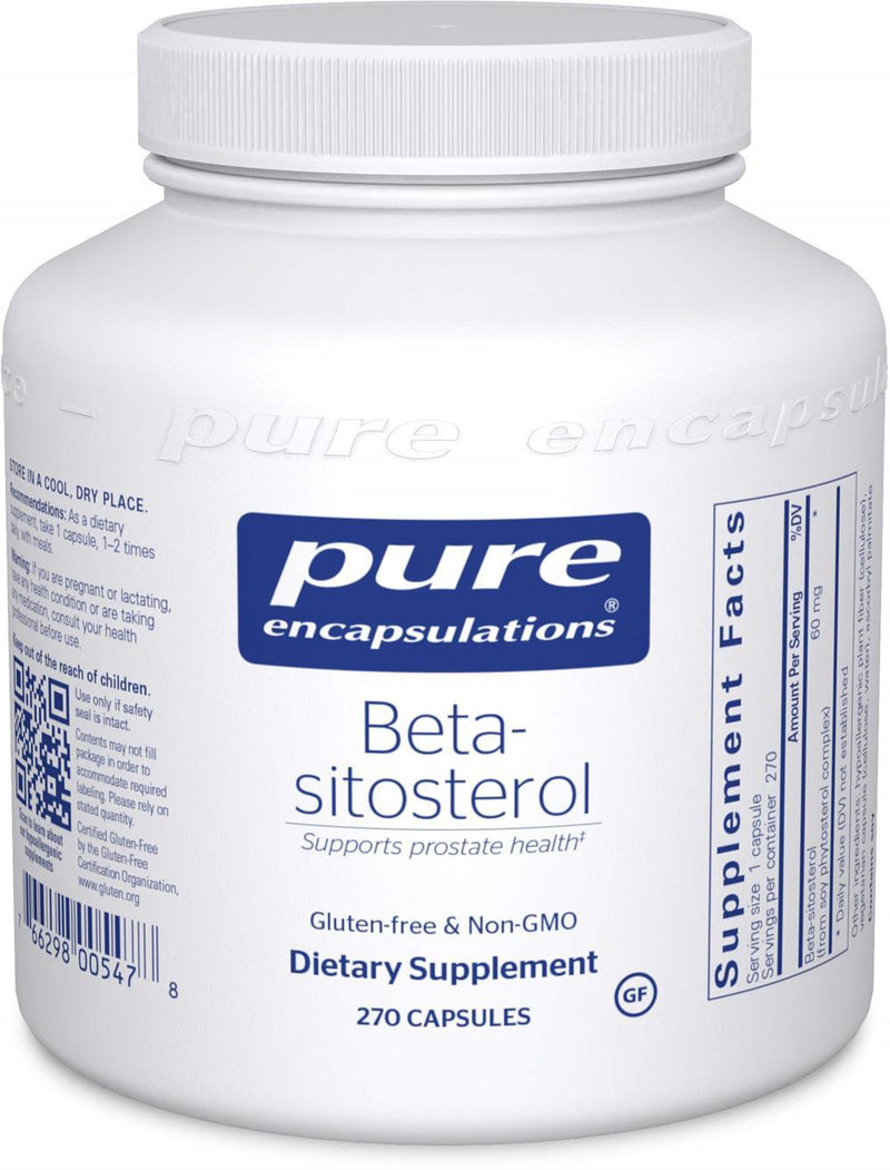 Pure Encapsulations Beta-Sitosterol -- 90 Capsules 270 capsules