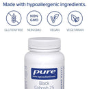 Pure Encapsulations Black Cohosh 2.5 -- 120 Capsules