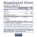 Pure Encapsulations Black Currant Seed Oil -- 100 Softgels