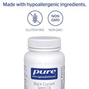 Pure Encapsulations Black Currant Seed Oil -- 100 Softgels