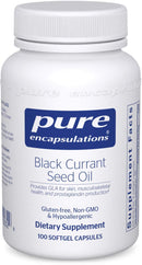 Pure Encapsulations Black Currant Seed Oil -- 100 Softgels 100 capsules