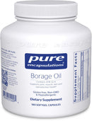 Pure Encapsulations Borage Oil -- 60 Softgels 180 softgels