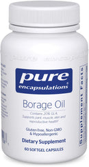 Pure Encapsulations Borage Oil -- 60 Softgels