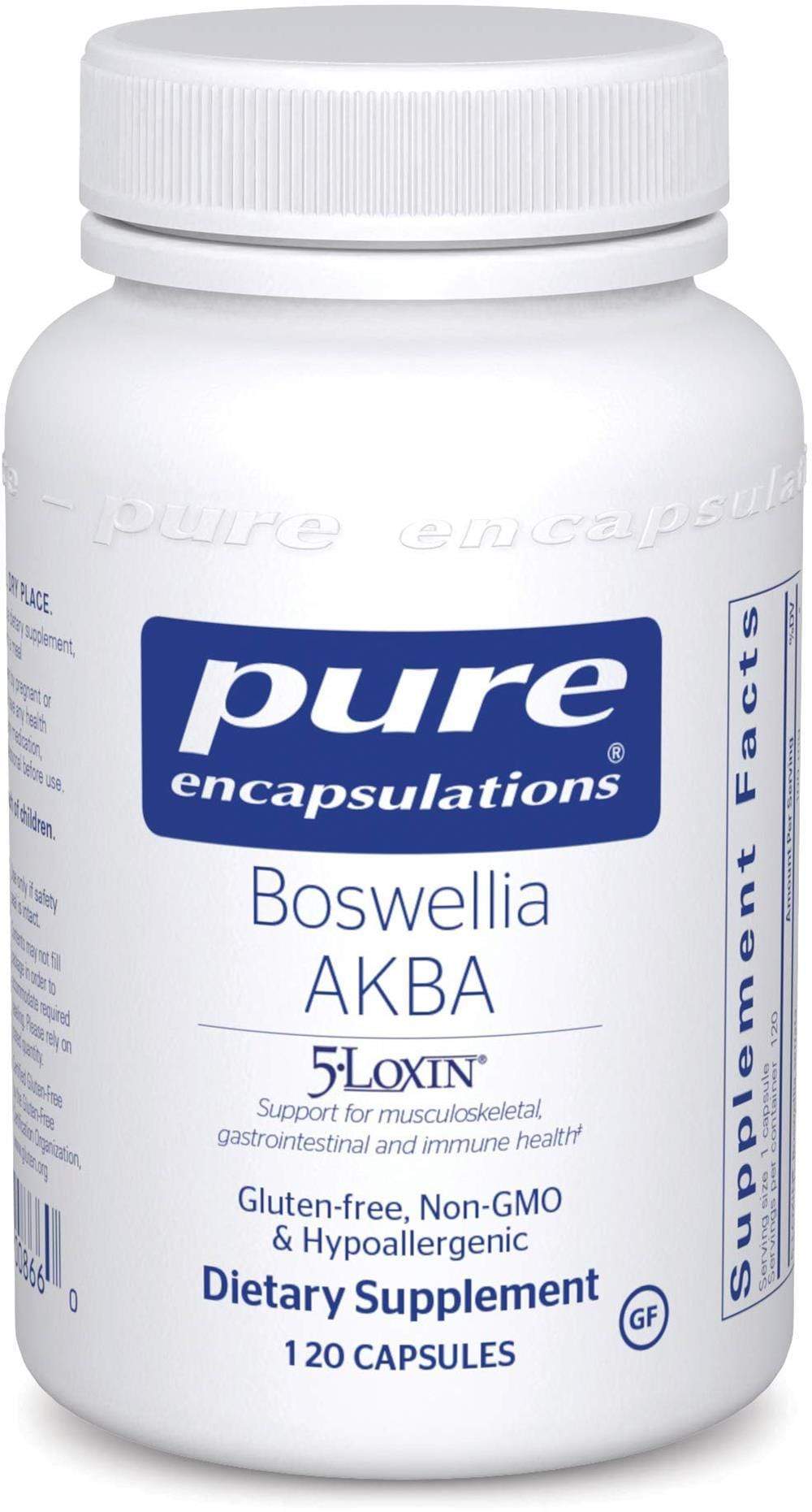 Pure Encapsulations Boswellia AKBA -- 60 Capsules 120 capsules