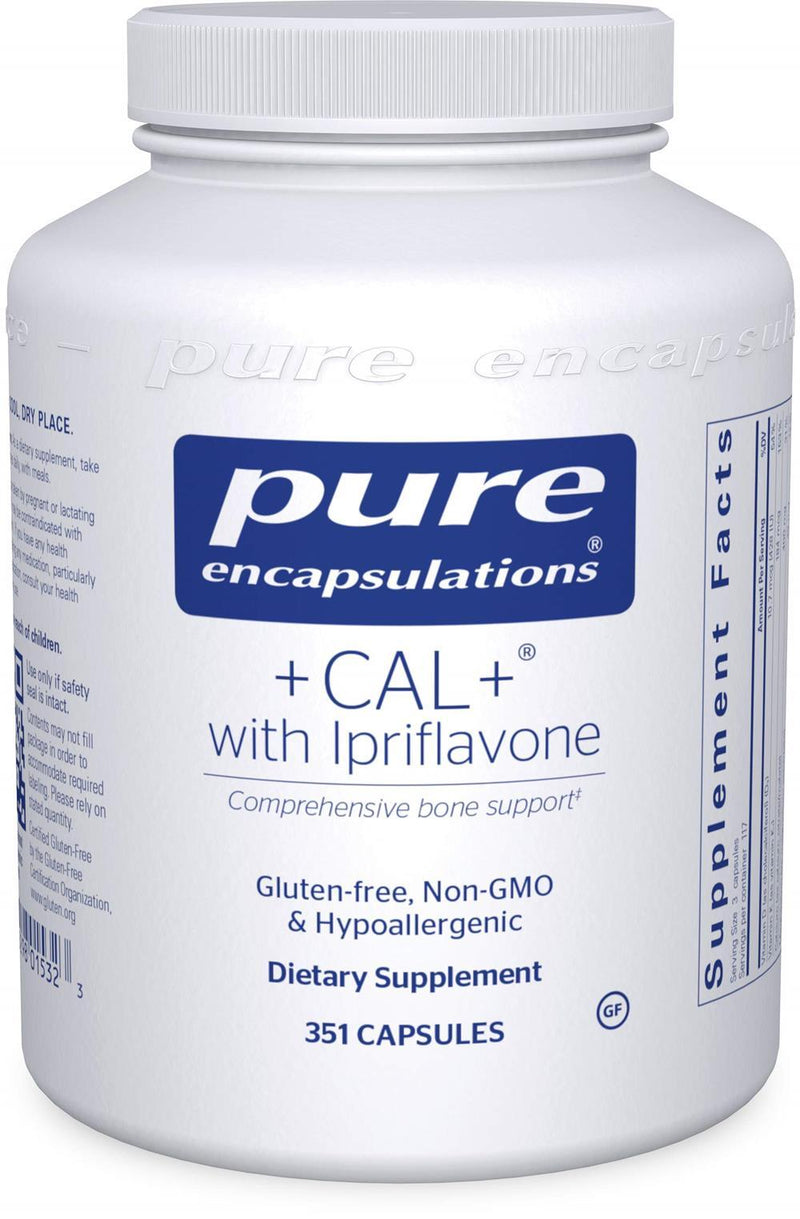 Pure Encapsulations +CAL+ with Ipriflavone -- 350 Capsules