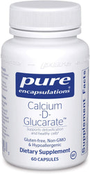 Pure Encapsulations Calcium-d-Glucarate -- 60 Capsules