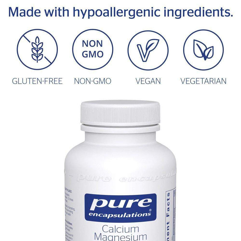 Pure Encapsulations Calcium-Magnesium (Citrate) -- 90 Capsules