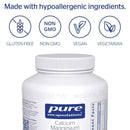 Pure Encapsulations Calcium Magnesium (Citrate-Malate) -- 180 Capsules
