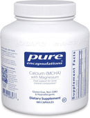 Pure Encapsulations Calcium (MCHA) with Magnesium -- 180 Capsules