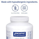 Pure Encapsulations Calcium (MCHA) with Magnesium -- 180 Capsules