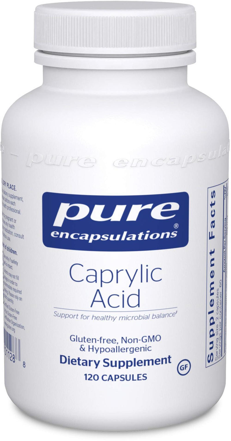 Pure Encapsulations Caprylic Acid -- 120 Capsules