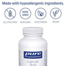 Pure Encapsulations Caprylic Acid -- 120 Capsules