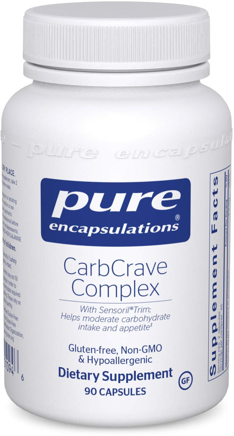 Pure Encapsulations CarbCrave Complex with Sensoril Trim -- 90 Capsules