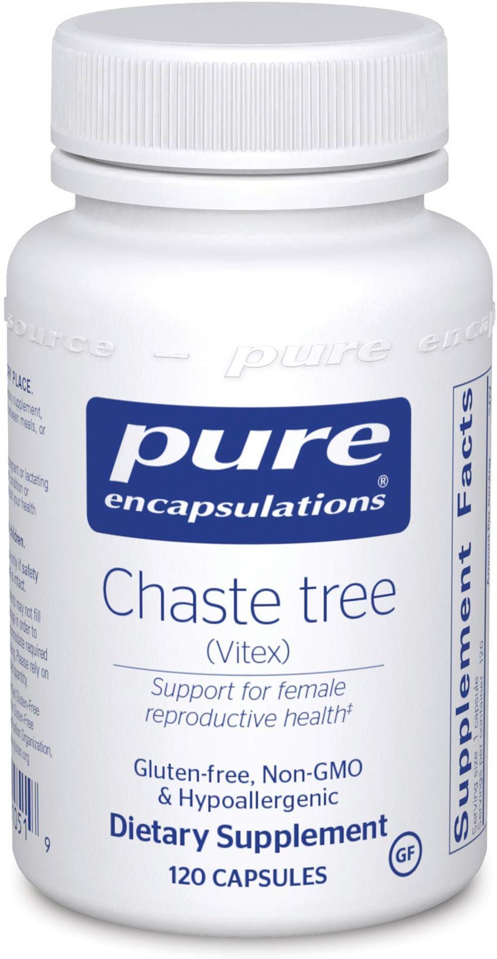 Pure Encapsulations Chaste Tree -- 60 Capsules 120 capsules