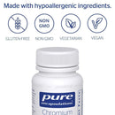 Pure Encapsulations Chromium (picolinate) 500 mcg -- 60 Capsules