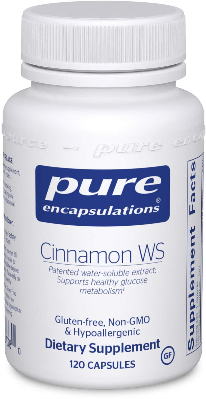 Pure Encapsulations Cinnamon WS -- 120 Capsules