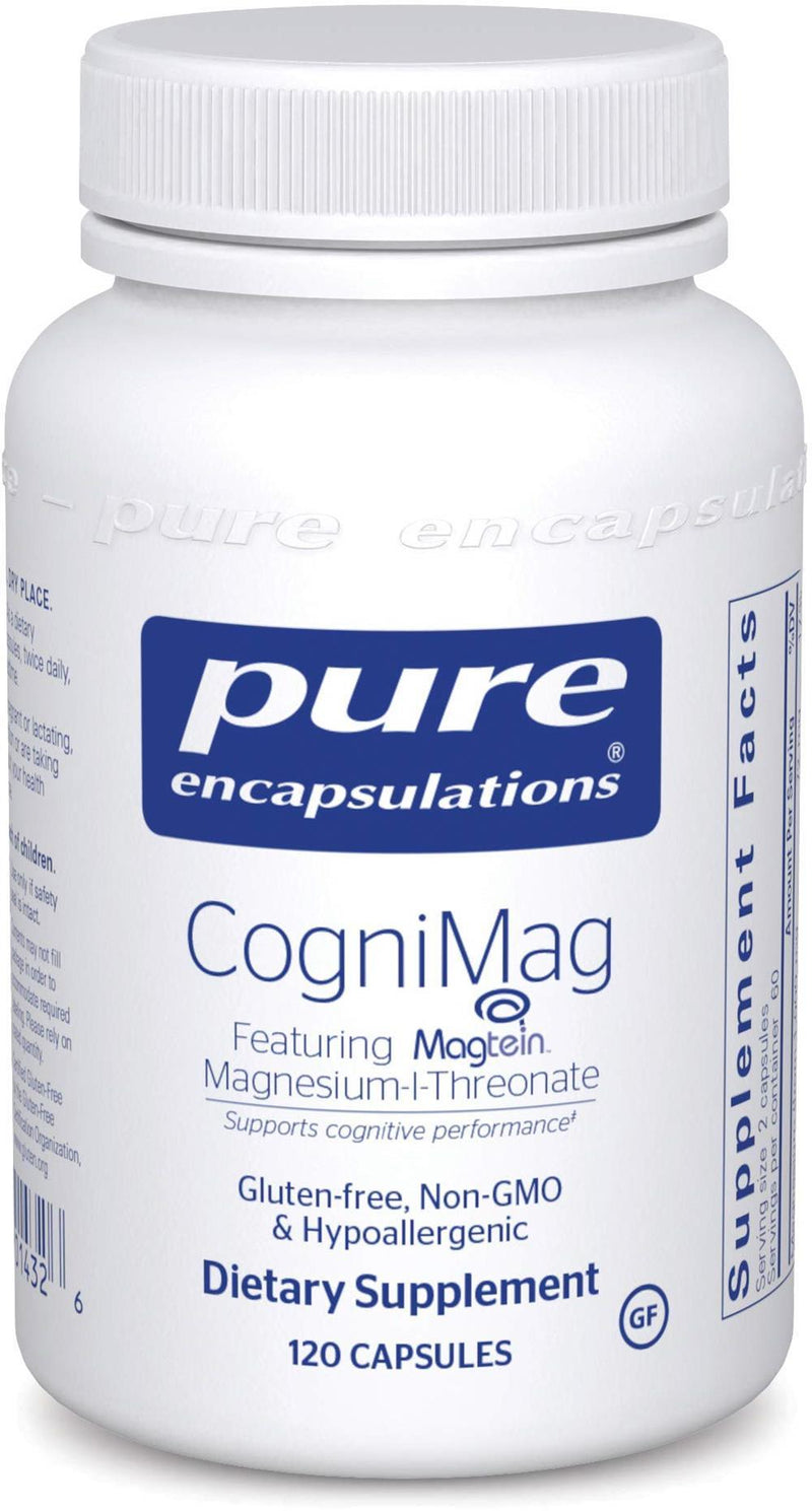 Pure Encapsulations CogniMag -- 120 Capsules
