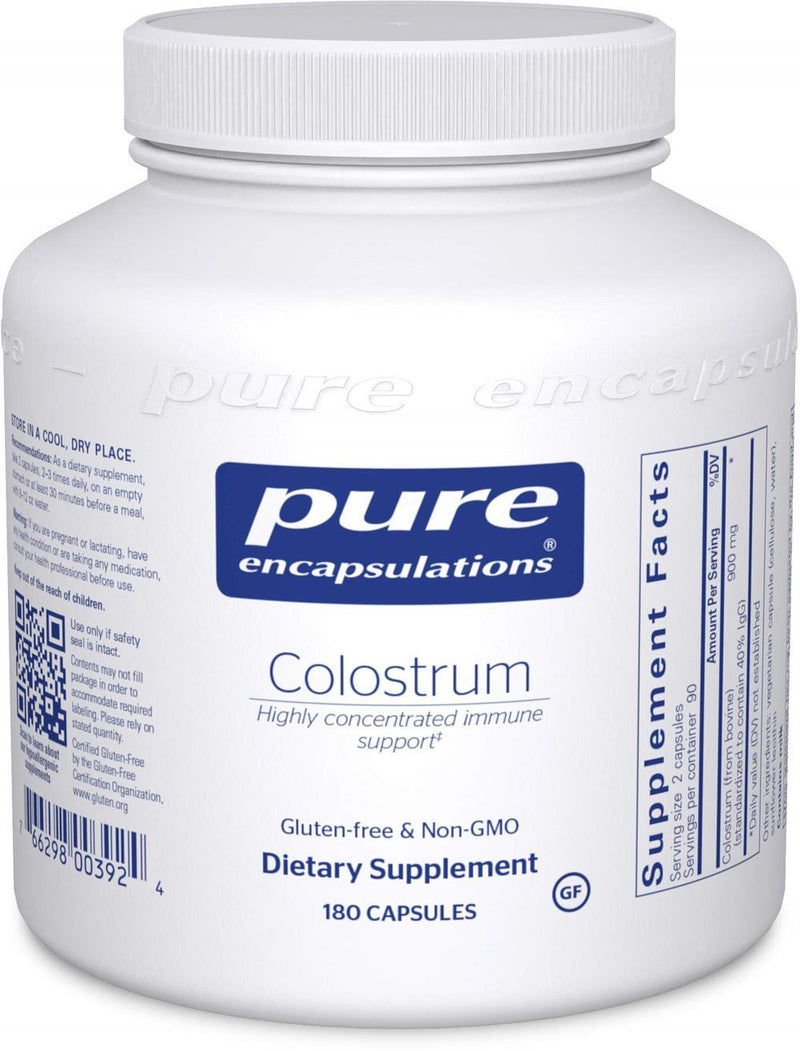 Pure Encapsulations Colostrum 40% IgG -- 90 Capsules 180 capsules