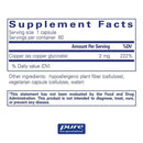 Pure Encapsulations Copper (glycinate) -- 60 Capsules