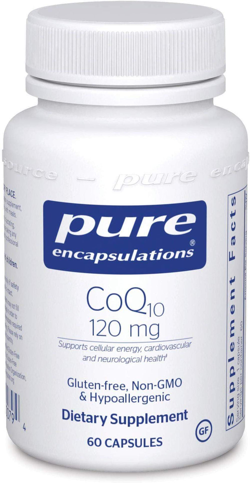 Pure Encapsulations CoQ10 120 mg -- 30 Capsules