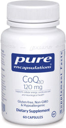 Pure Encapsulations CoQ10 120 mg -- 30 Capsules 60 capsules