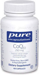 Pure Encapsulations CoQ10 250 mg -- 60 Capsules
