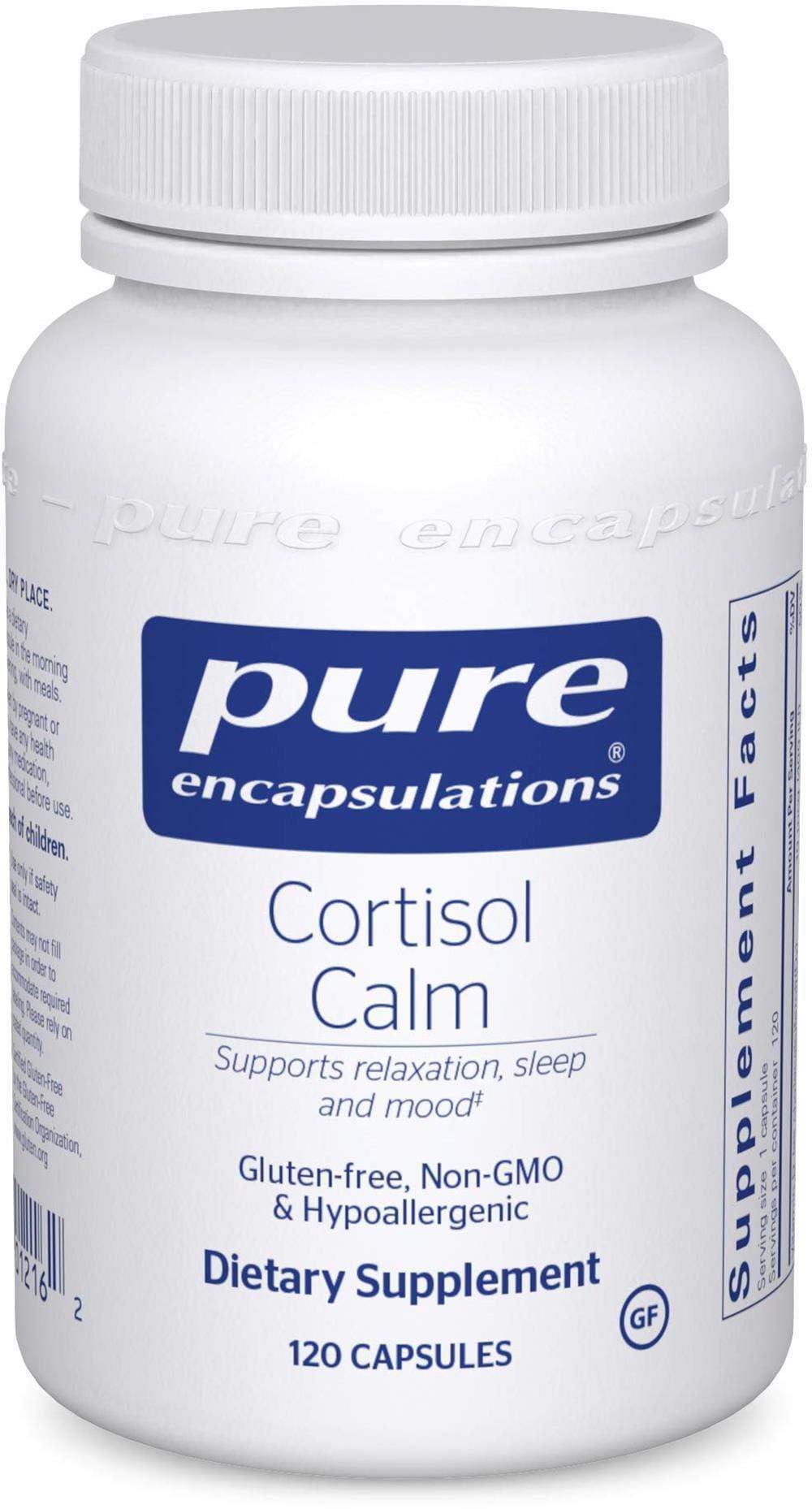 Pure Encapsulations Cortisol Calm -- 60 Capsules 120 capsules