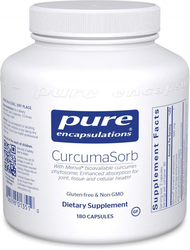 Pure Encapsulations CurcumaSorb -- 180 Capsules