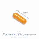 Pure Encapsulations Curcumin 500 with Bioperine -- 60 Capsules