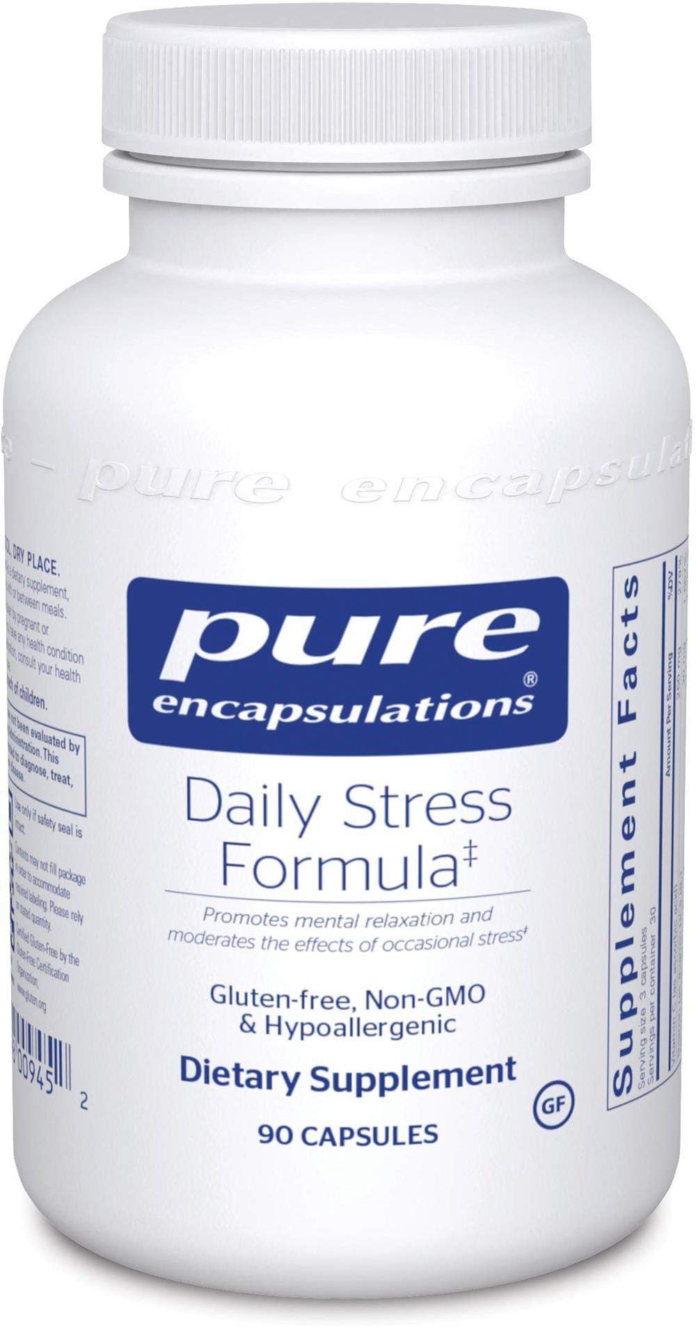 Pure Encapsulations Daily Stress Formula -- 90 Capsules