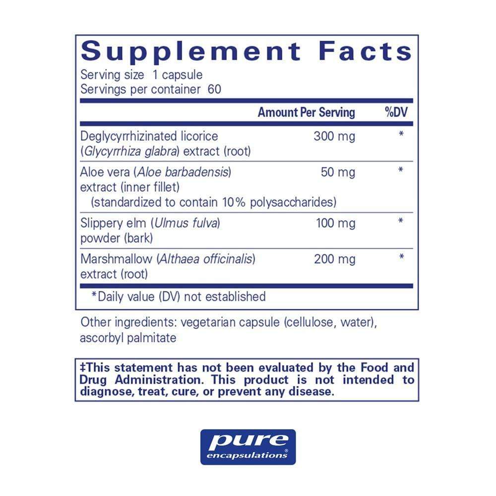 Pure Encapsulations DGL PlusÂ® -- 60 Capsules