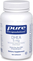 Pure Encapsulations DHEA 5 mg -- 60 Capsules 180 capsules