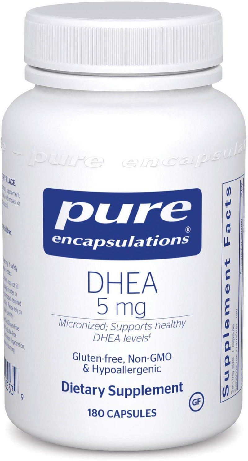 Pure Encapsulations DHEA 5 mg -- 60 Capsules 180 capsules