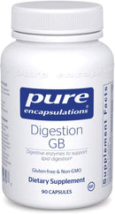 Pure Encapsulations Digestion GB -- 90 Capsules