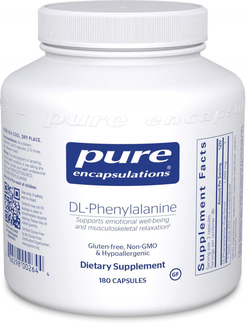 Pure Encapsulations DL-Phenylalanine -- 90 Capsules 180 capsules