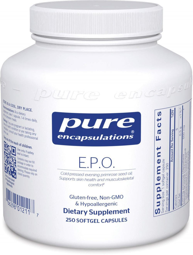 Pure Encapsulations E.P.O. 500 mg 100 Capsules 250 capsules