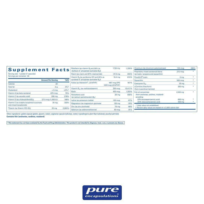 Pure Encapsulations Energize Plusâ„¢ Pure PackÂ  -- 30 packets