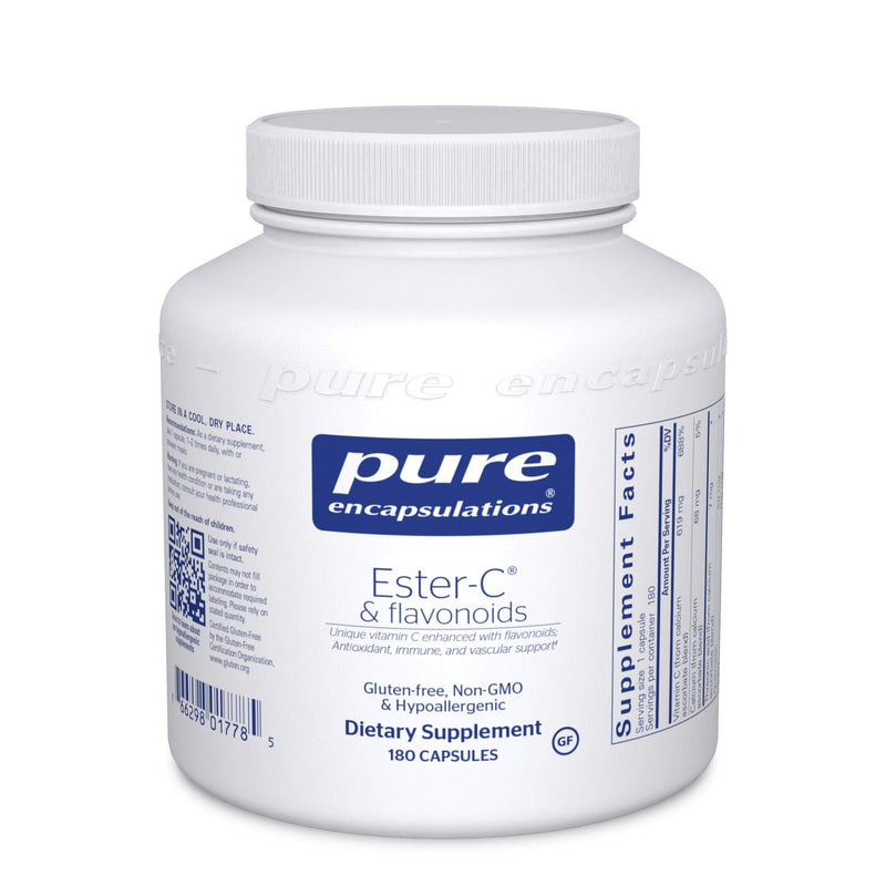 Pure Encapsulations Ester-C & flavonoids 90's -- 90 capsules 180 capsules