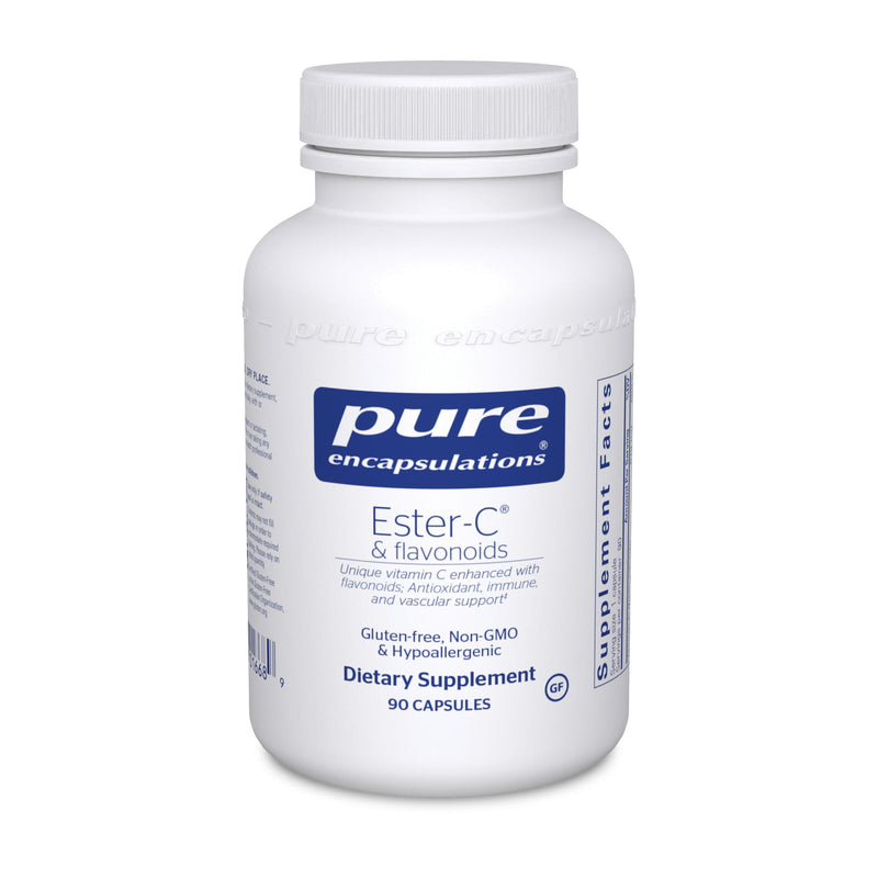 Pure Encapsulations Ester-C & flavonoids 90's -- 90 capsules