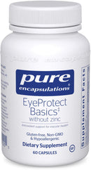 Pure Encapsulations EyeProtect Basics without zinc -- 60 Capsules