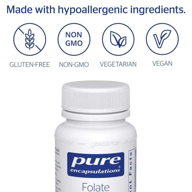 Pure Encapsulations Folate 1000Â  -- 90 Capsules